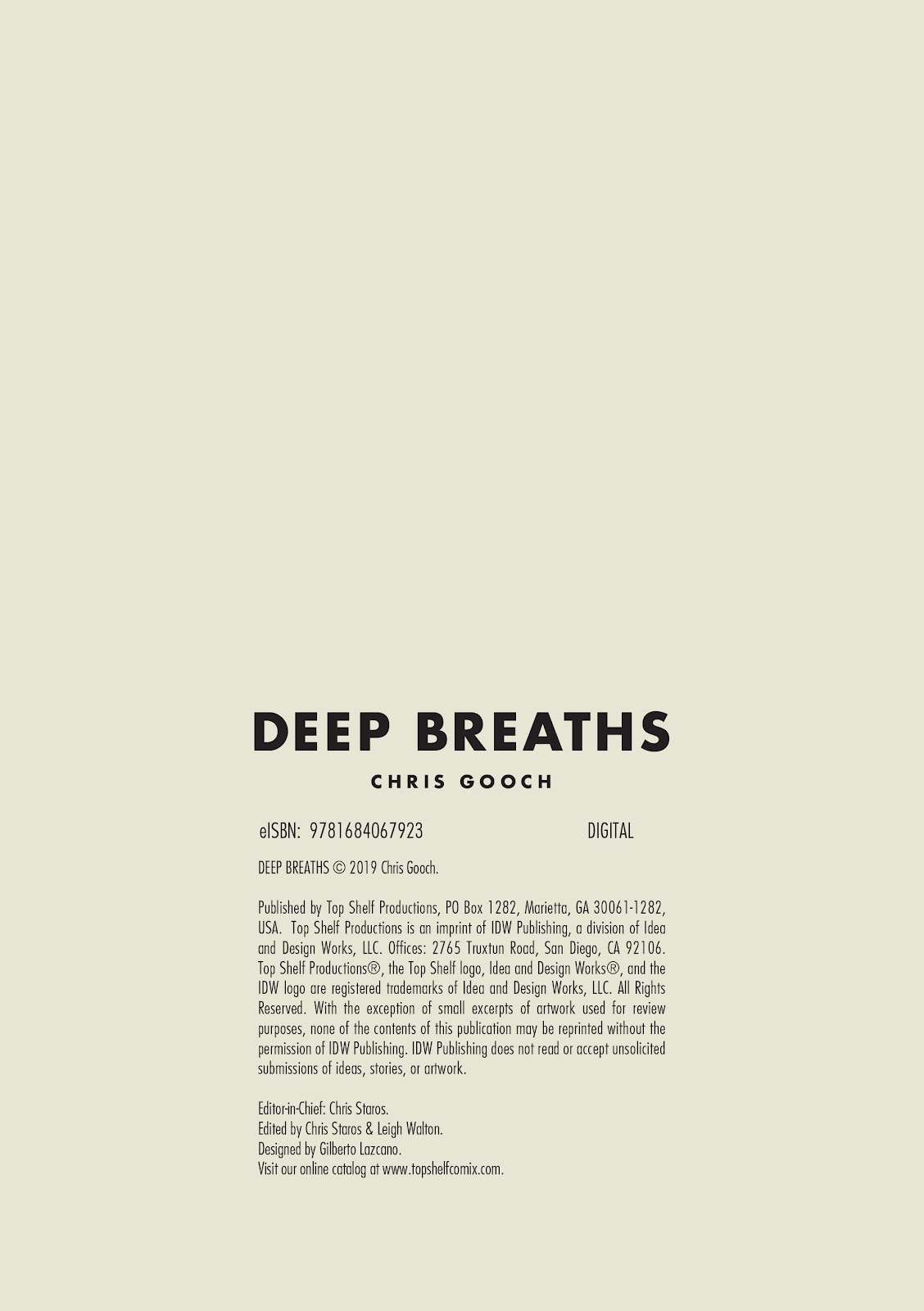 Deep Breaths issue TPB - Page 218