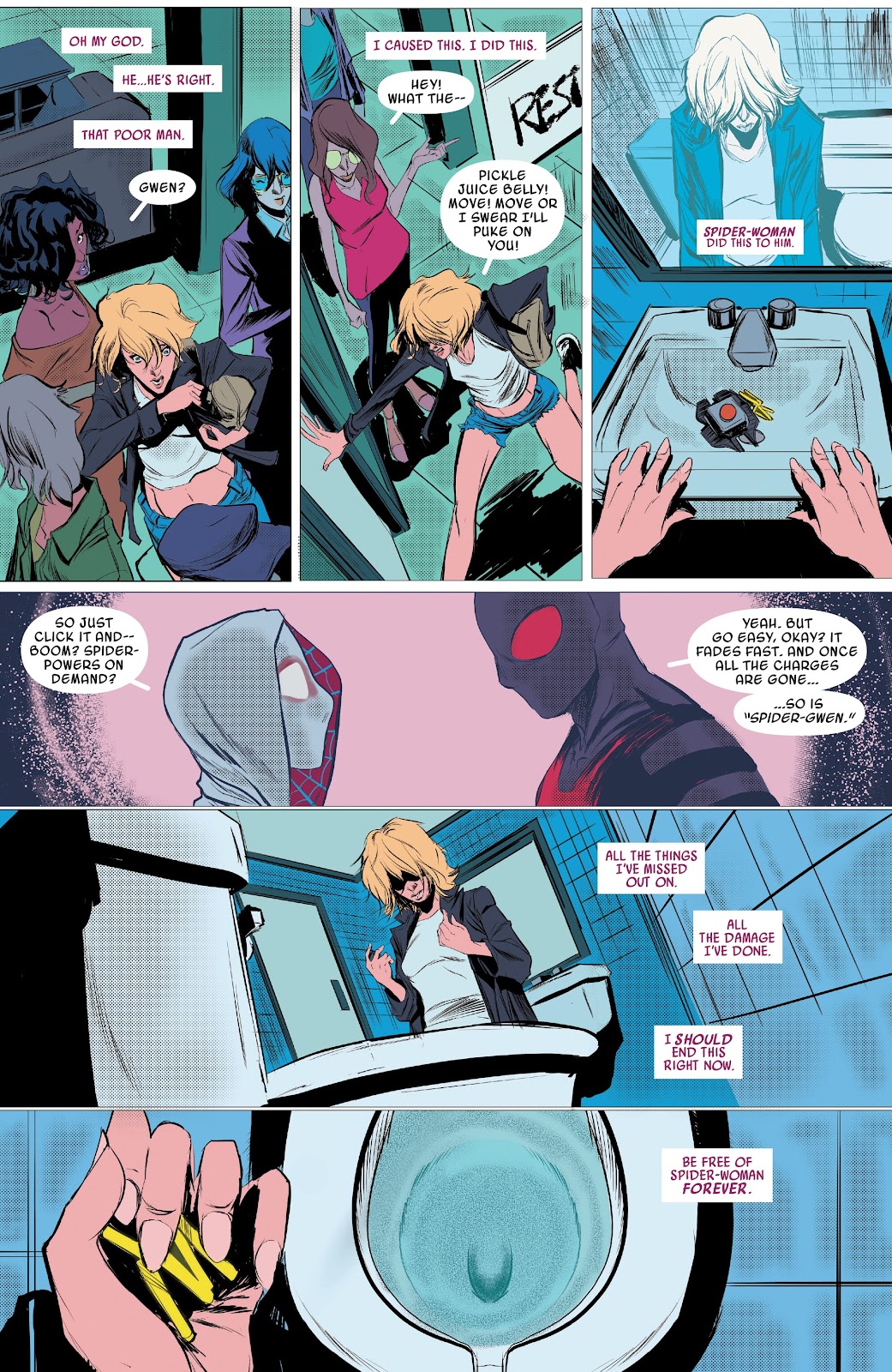 Spider-Gwen: Ghost-Spider Modern Era Epic Collection: Edge of Spider-Verse issue Weapon of Choice (Part 1) - Page 83