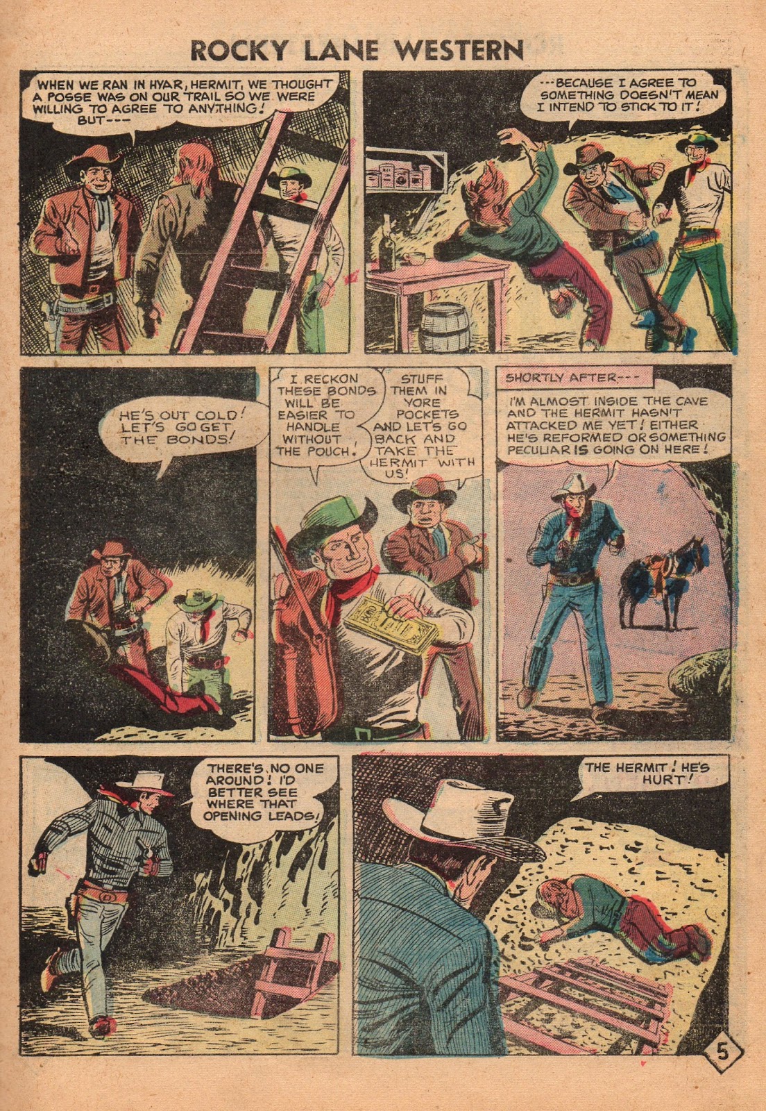 Rocky Lane Western (1954) issue 72 - Page 27