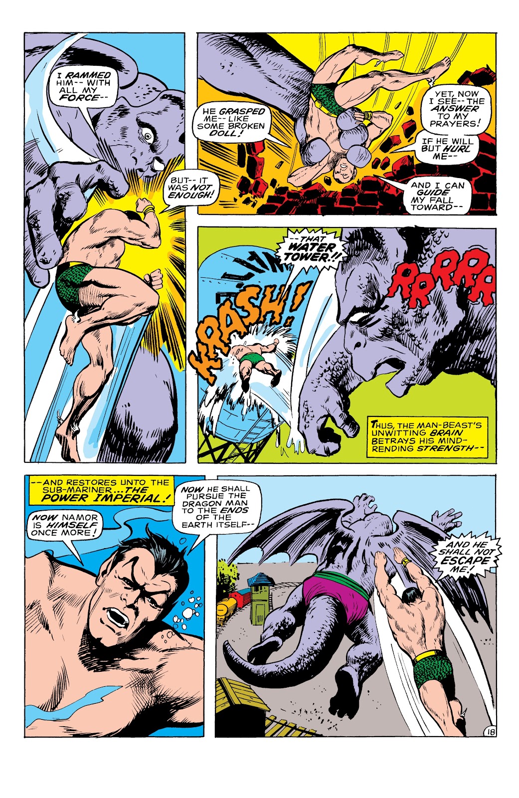 Namor, The Sub-Mariner Epic Collection: Enter The Sub-Mariner issue Who Strikes For Atlantis (Part 2) - Page 19