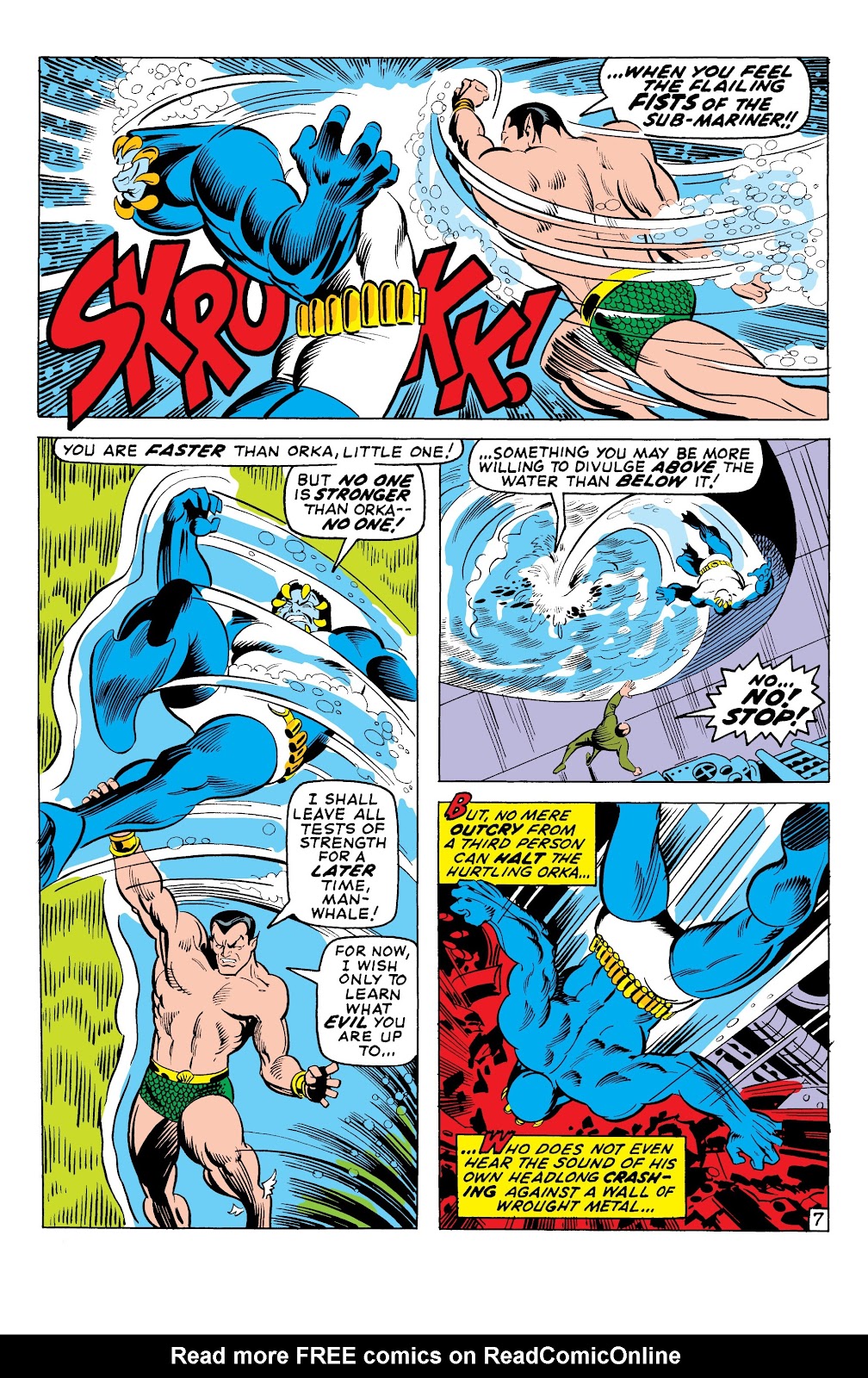 Namor, The Sub-Mariner Epic Collection: Enter The Sub-Mariner issue Who Strikes For Atlantis (Part 2) - Page 176