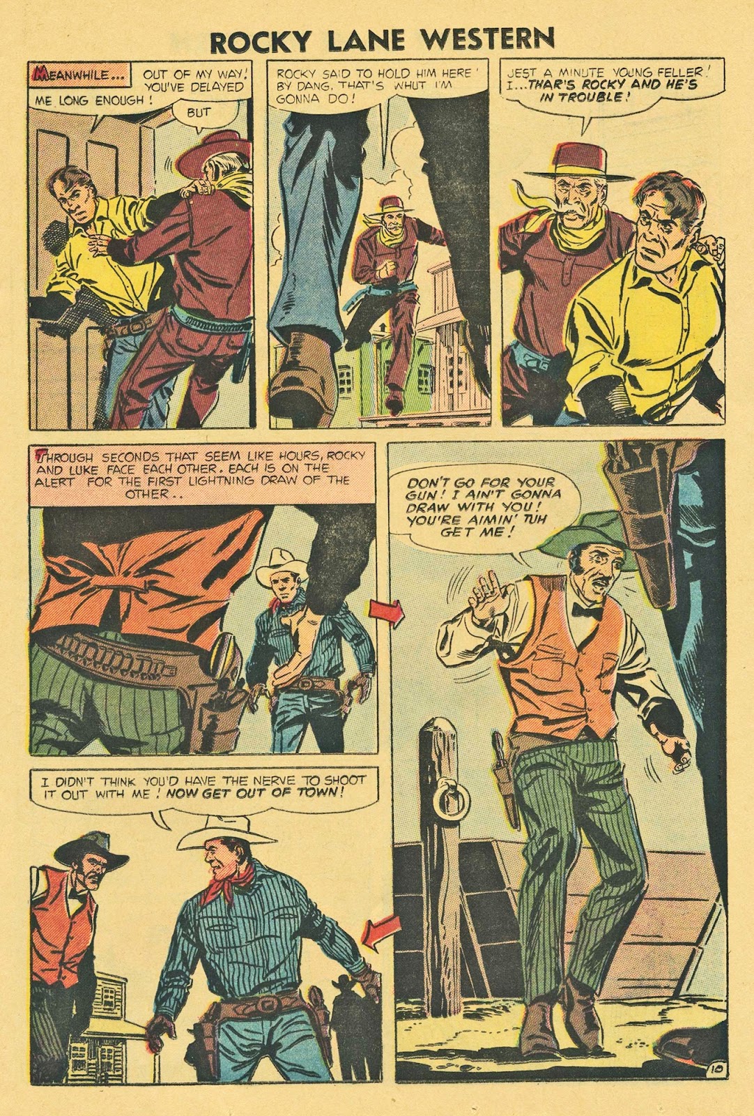 Rocky Lane Western (1954) issue 73 - Page 13