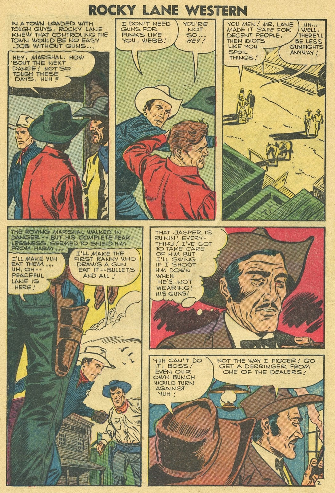 Rocky Lane Western (1954) issue 75 - Page 12