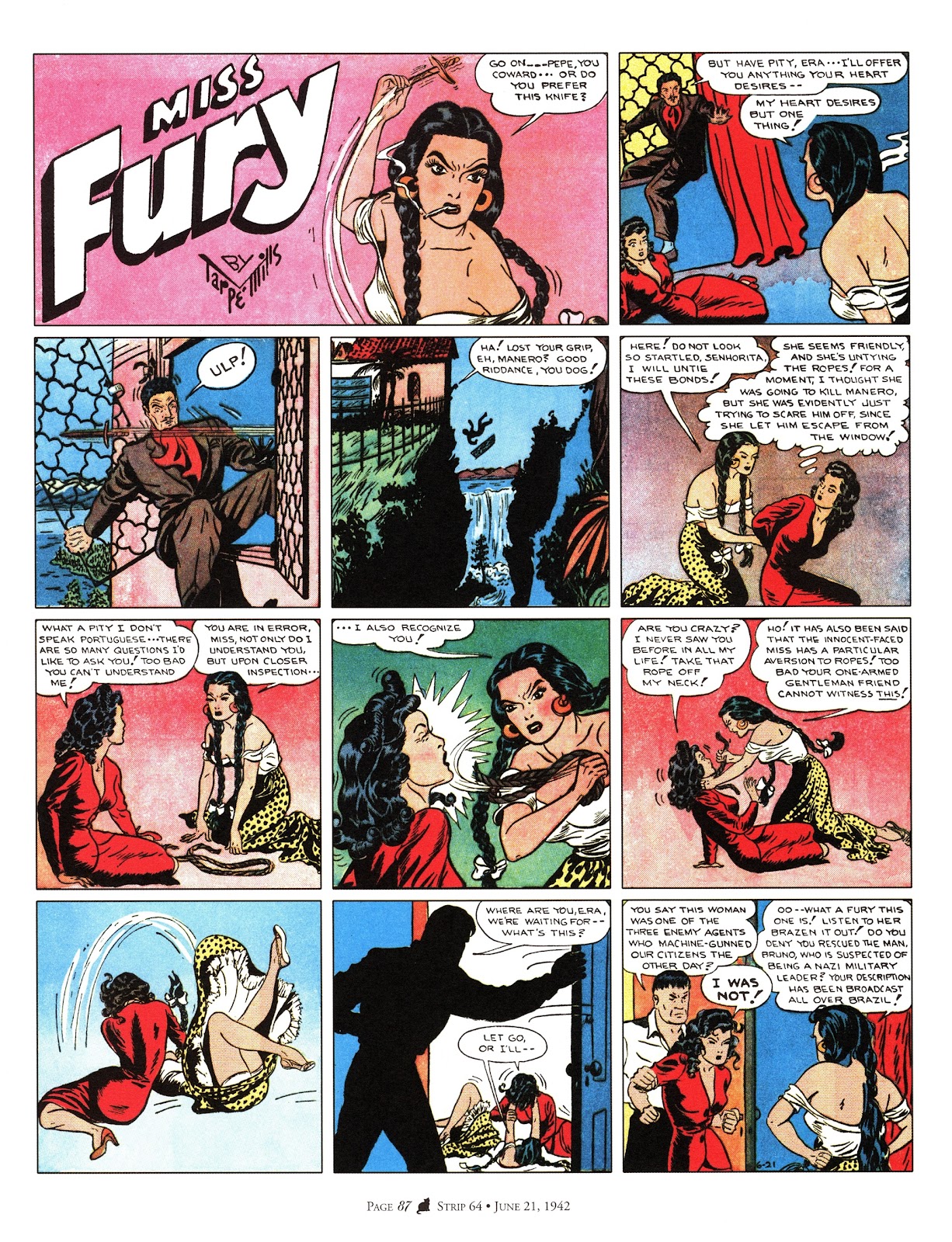 Miss Fury: Sensational Sundays 1941-1944 issue TPB - Page 95