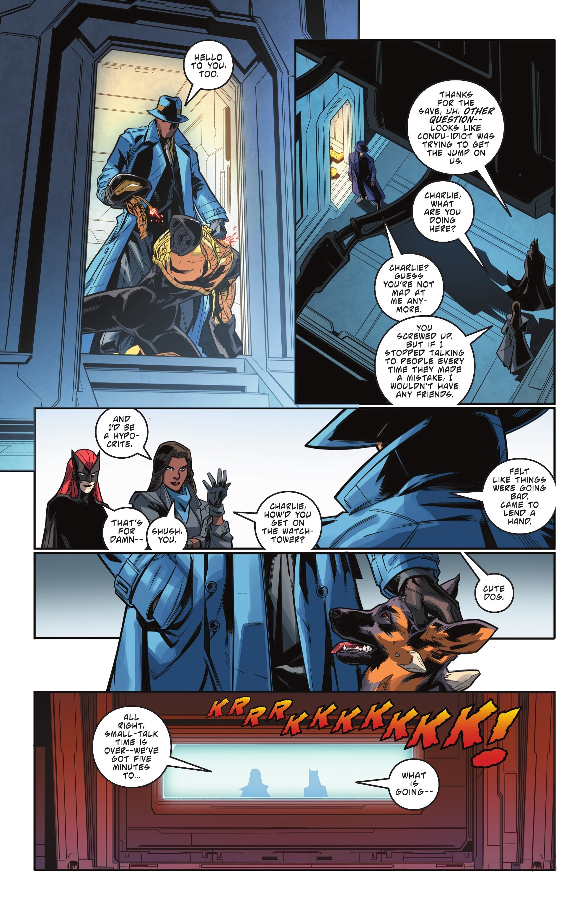 The Question: All Along the Watchtower  chapter 5 page 18