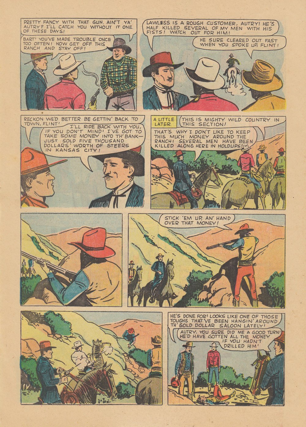 Gene Autry Comics (1946) issue 24 - Page 12