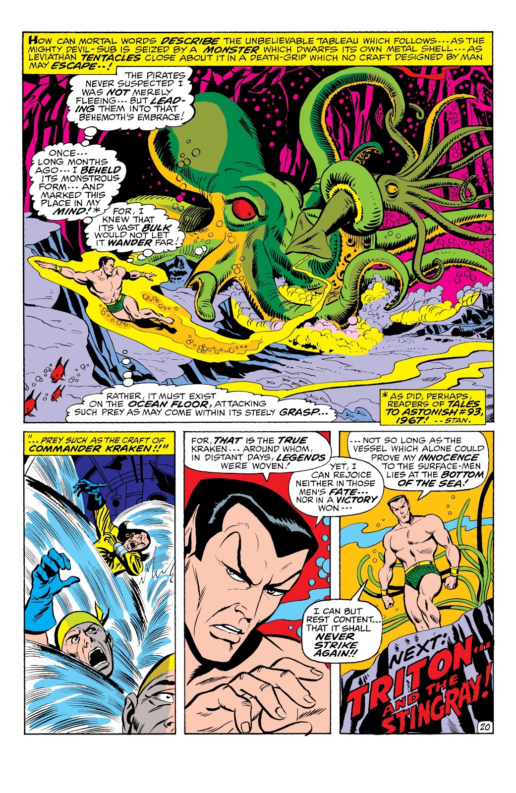 Namor, The Sub-Mariner Epic Collection: Enter The Sub-Mariner issue Who Strikes For Atlantis (Part 2) - Page 270