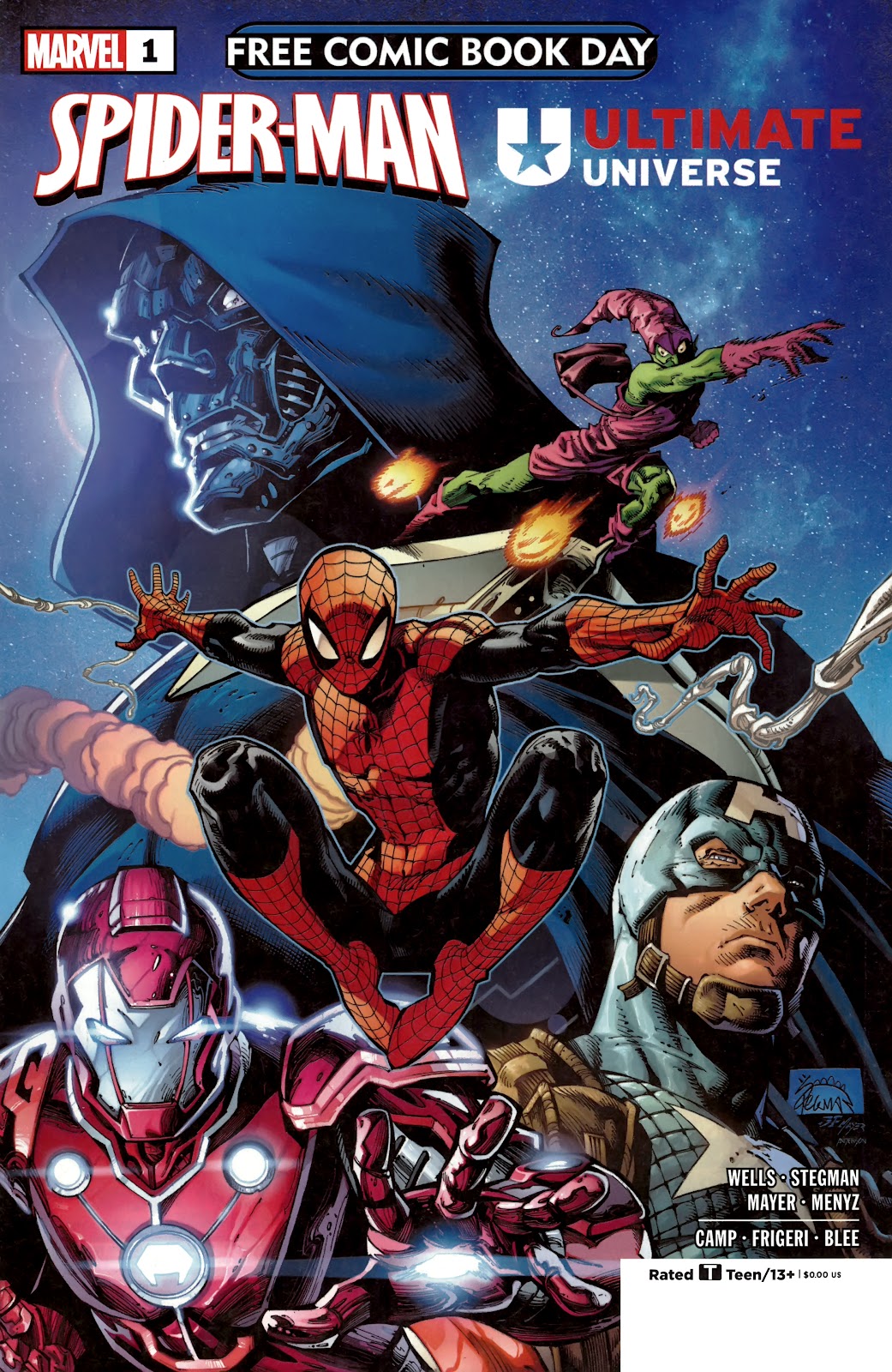 <{ $series->title }} issue Ultimate Universe - Spider-Man - Page 1