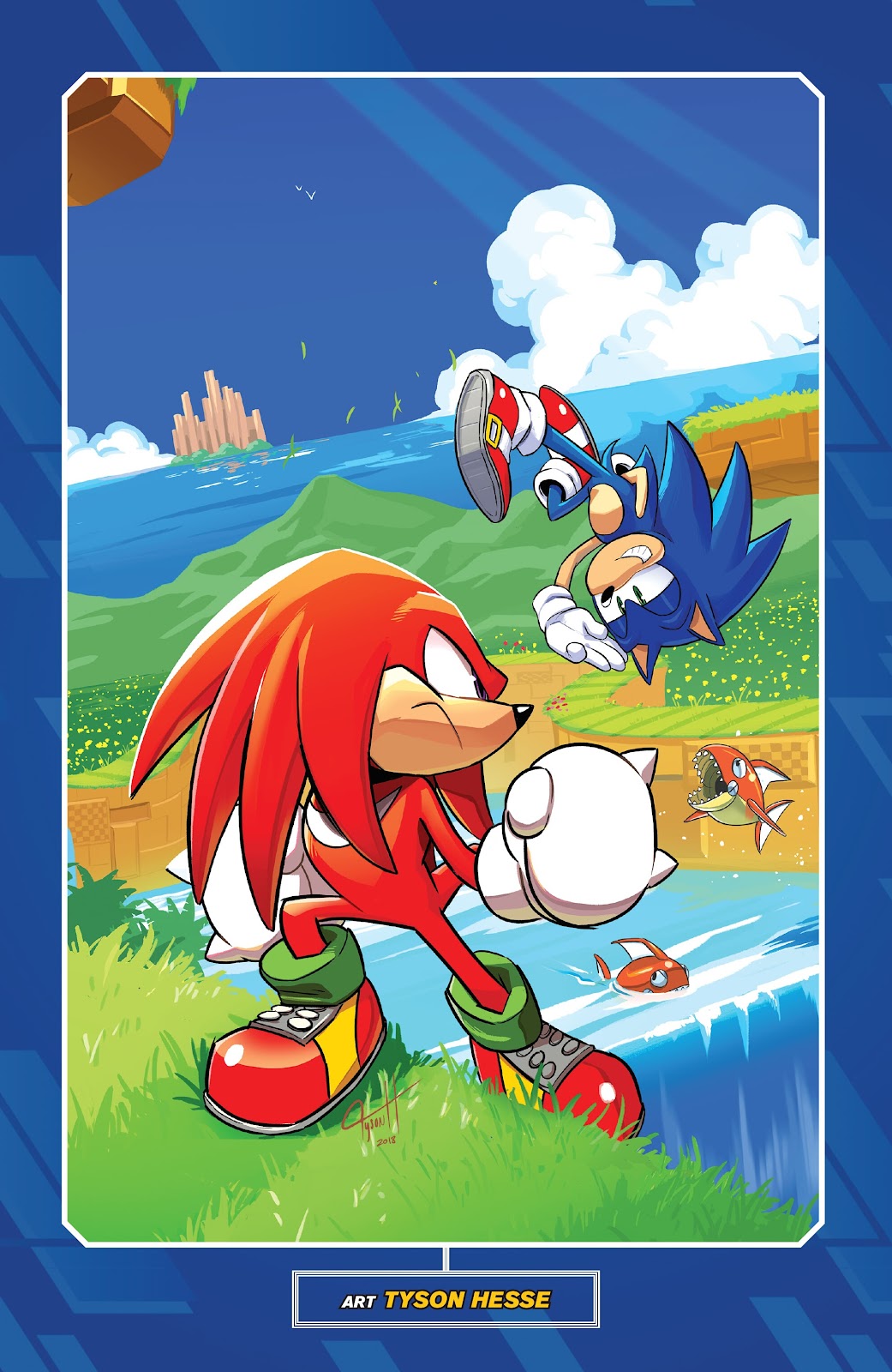 Sonic the Hedgehog: Knuckles' Greatest Hits issue TPB - Page 4