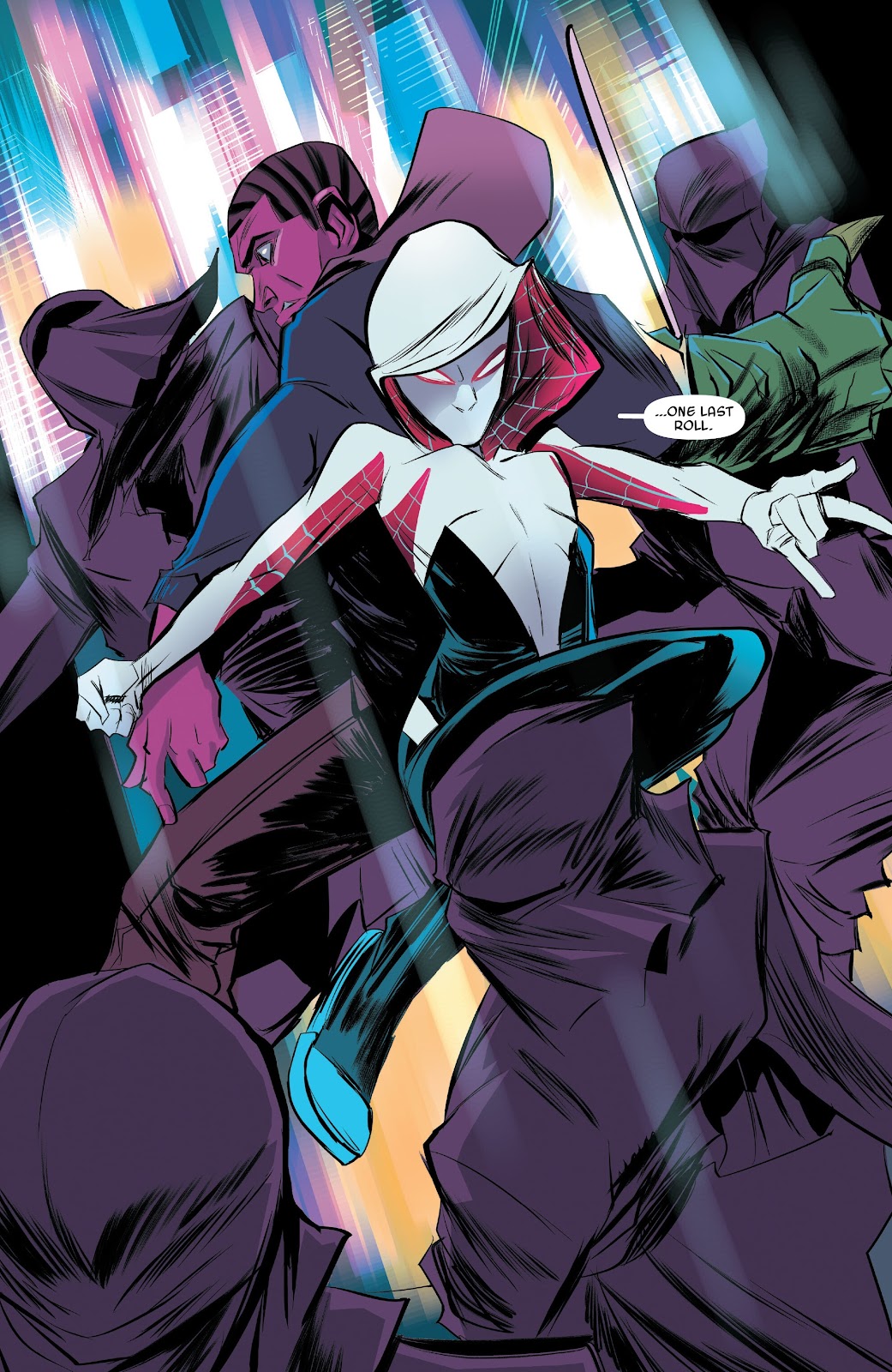 Spider-Gwen: Ghost-Spider Modern Era Epic Collection: Edge of Spider-Verse issue Weapon of Choice (Part 2) - Page 100