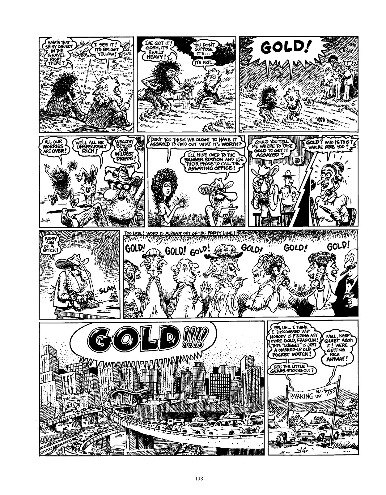 The Fabulous Furry Freak Brothers: In the 21st Century and Other Follies issue Grass Roots and Other Follies - Page 110