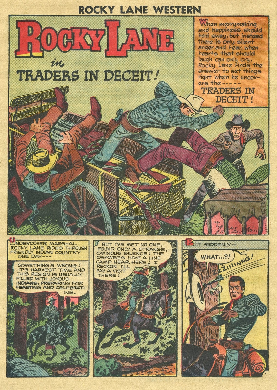 Rocky Lane Western (1954) issue 75 - Page 18