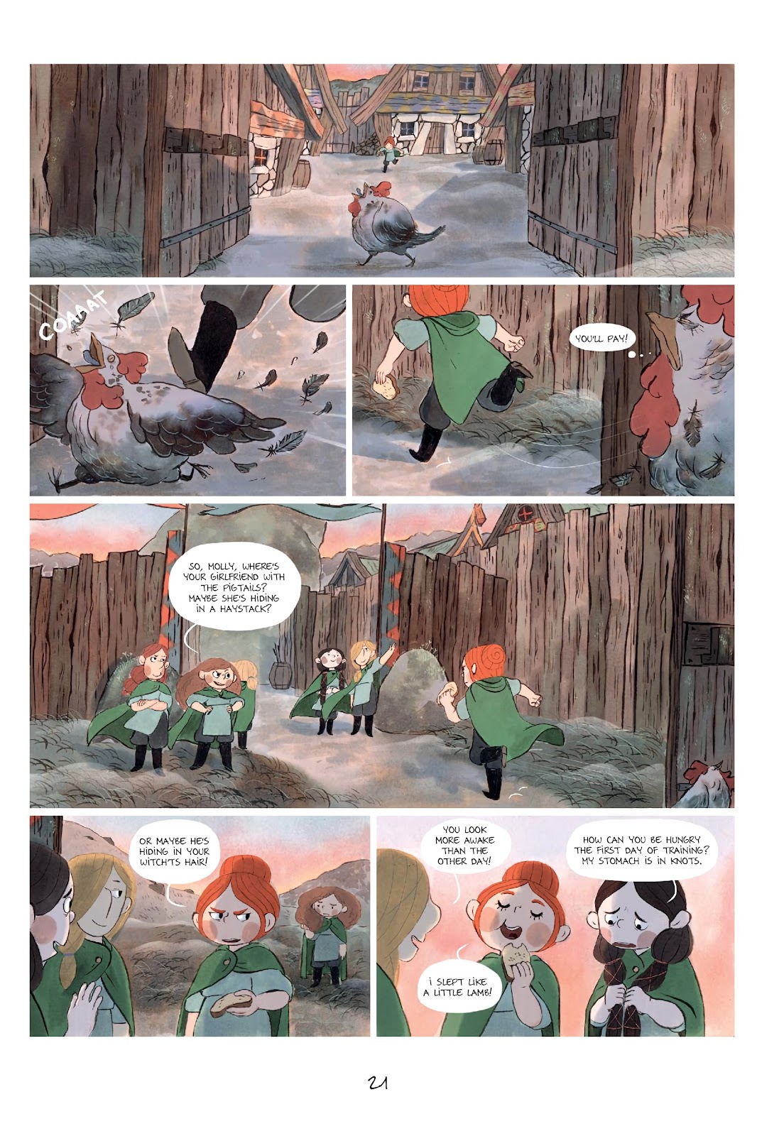 Shepherdess Warriors issue TPB - Page 22
