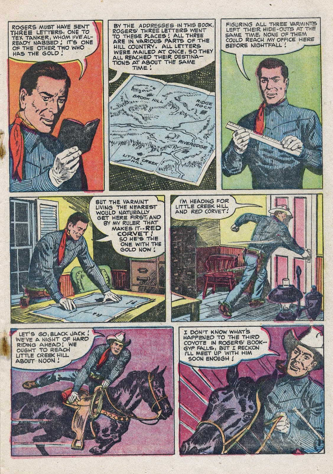 Rocky Lane Western (1954) issue 67 - Page 17