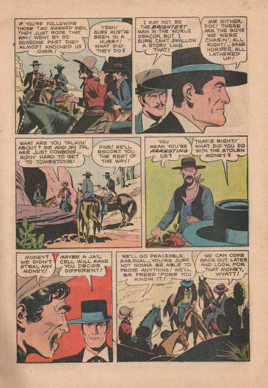 Hugh O'Brian, Famous Marshal Wyatt Earp issue 10 - Page 5