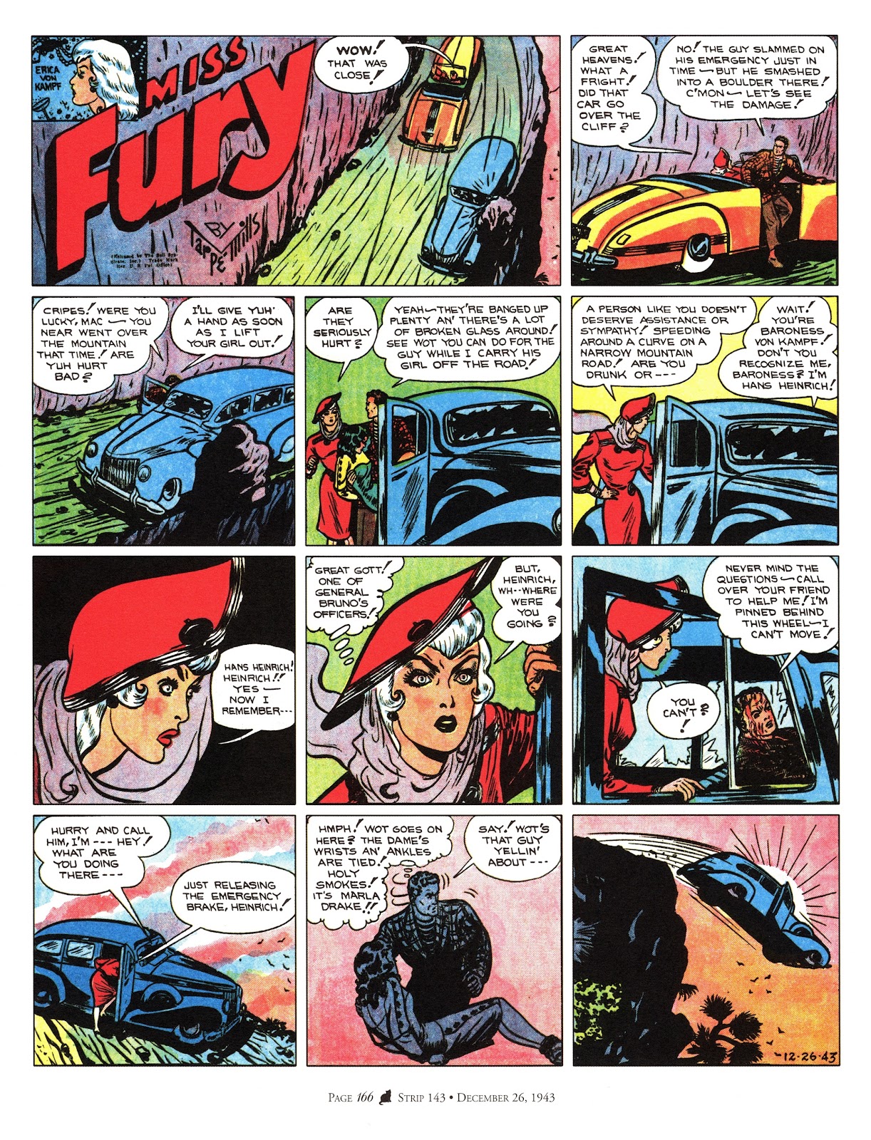 Miss Fury: Sensational Sundays 1941-1944 issue TPB - Page 174