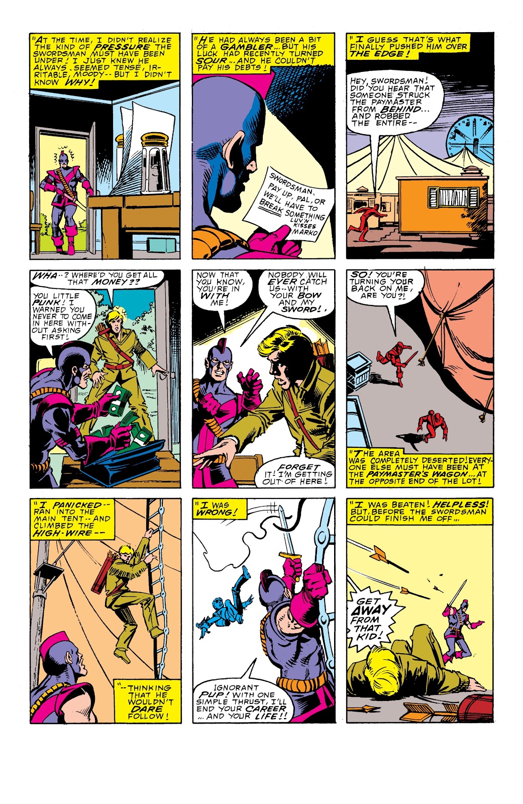 Hawkeye Epic Collection: The Avenging Archer issue The Way of the Arrow (Part 1) - Page 35