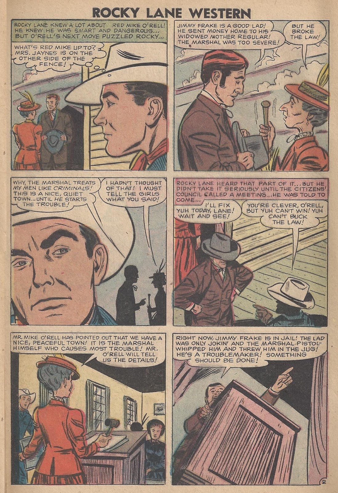 Rocky Lane Western (1954) issue 80 - Page 4