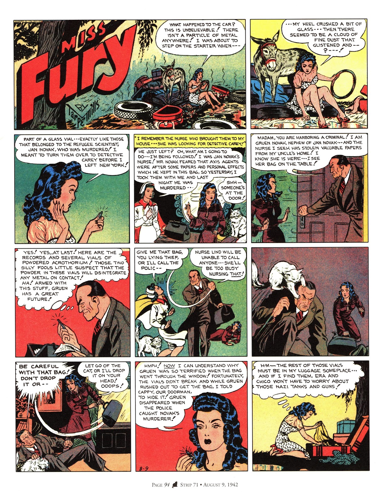 Miss Fury: Sensational Sundays 1941-1944 issue TPB - Page 102