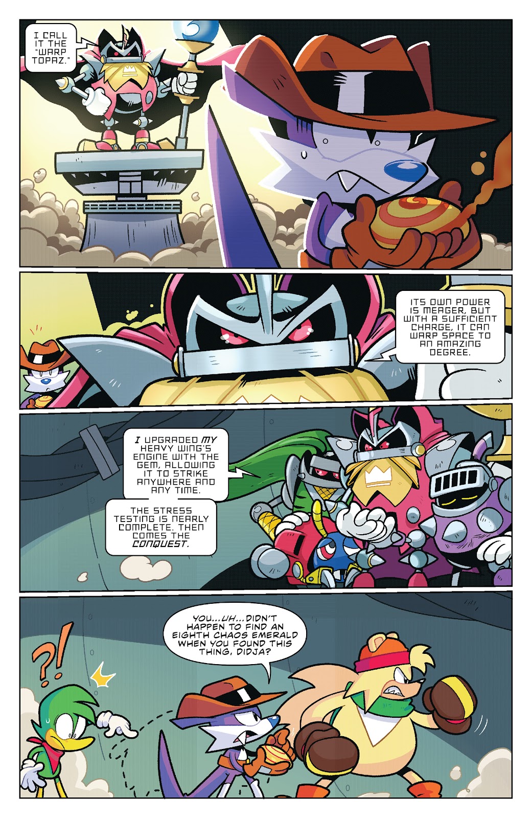 Sonic the Hedgehog: Fang the Hunter issue 3 - Page 19