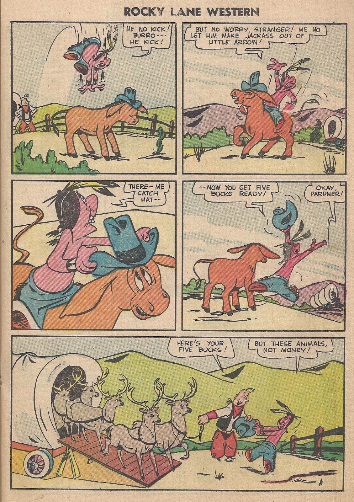 Rocky Lane Western (1954) issue 63 - Page 15