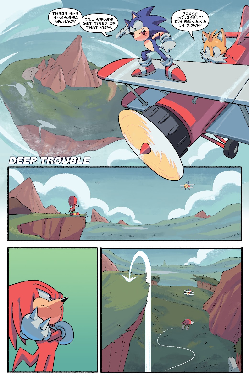 Sonic the Hedgehog: Knuckles' Greatest Hits issue TPB - Page 70