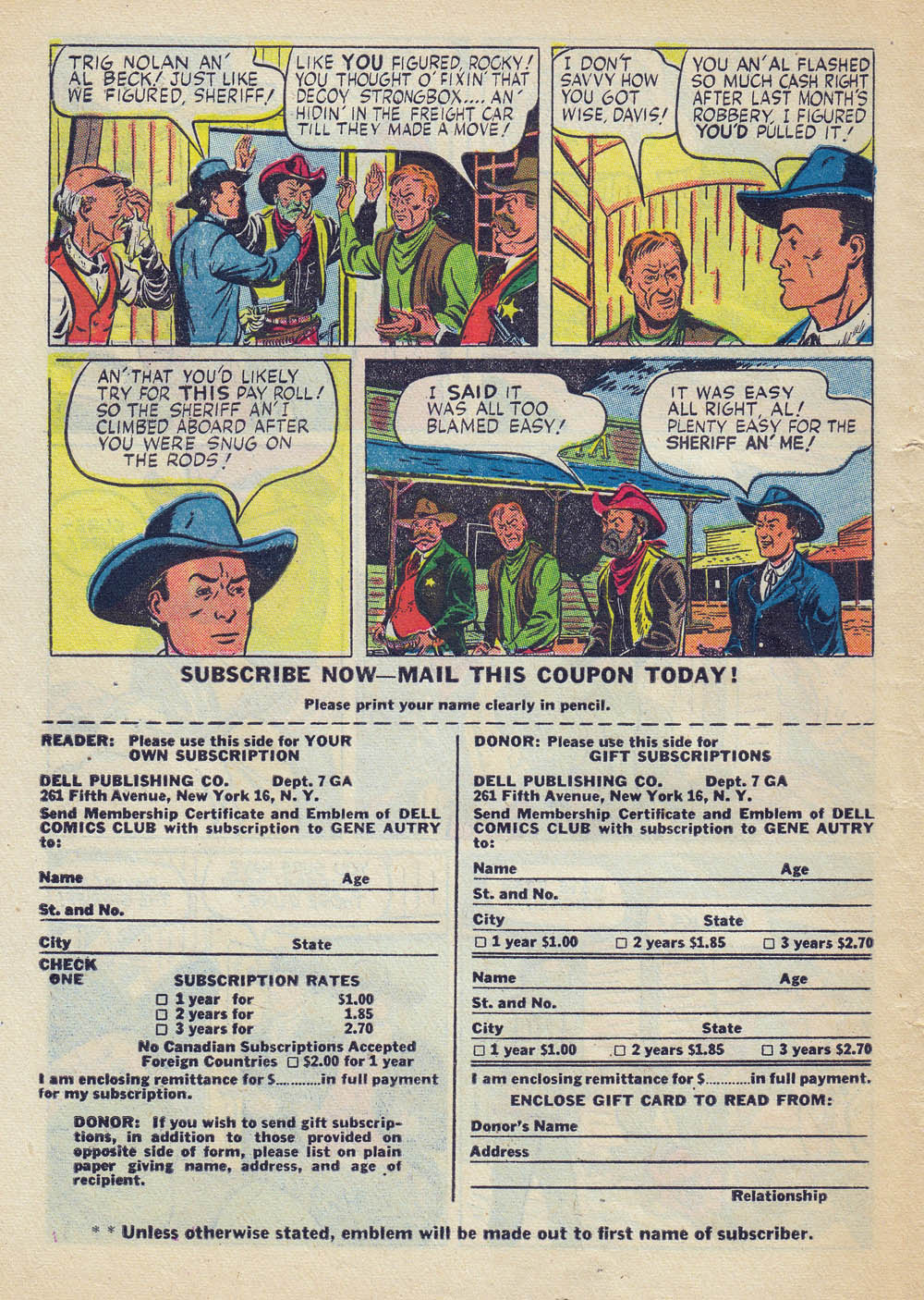 Gene Autry Comics (1946) issue 41 - Page 50