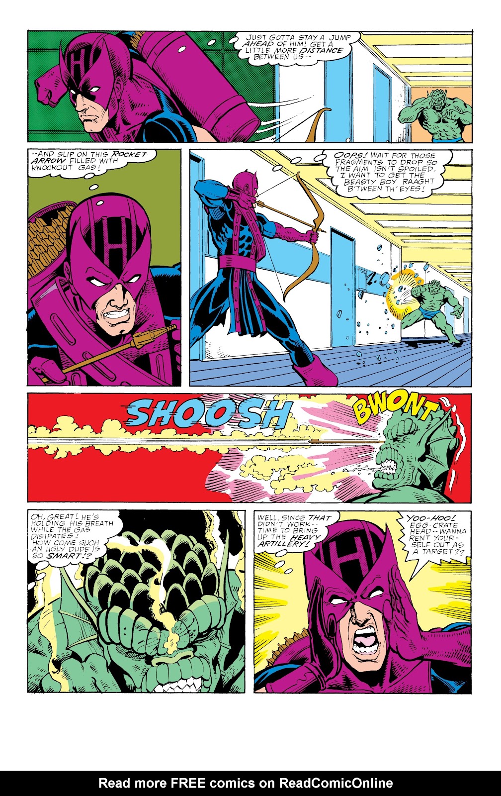 Hawkeye Epic Collection: The Avenging Archer issue The Way of the Arrow (Part 2) - Page 8