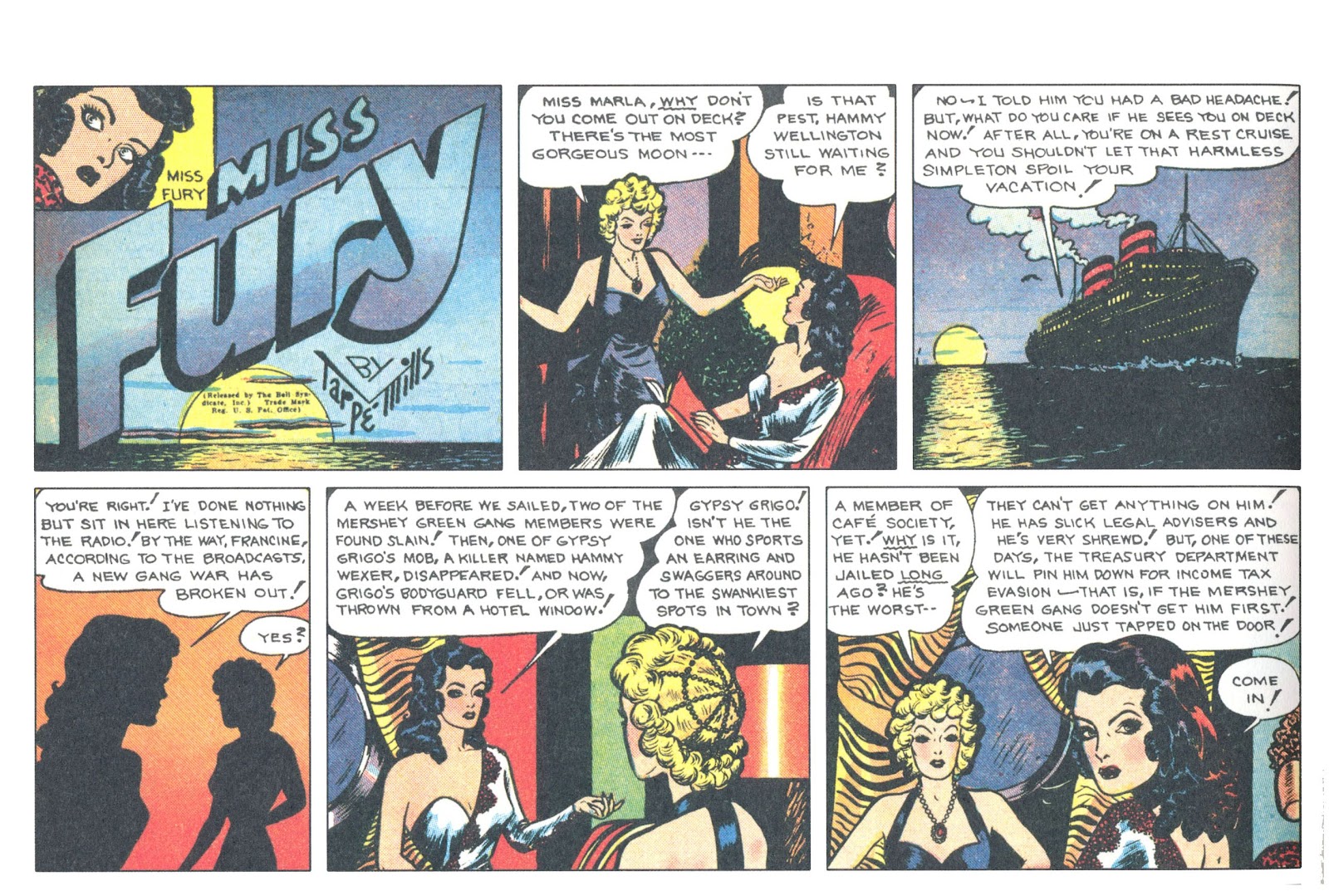 Miss Fury Sensational Sundays 1944-1949 issue TPB (Part 2) - Page 135