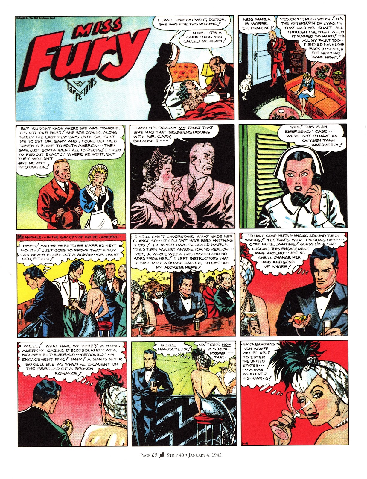 Miss Fury: Sensational Sundays 1941-1944 issue TPB - Page 71