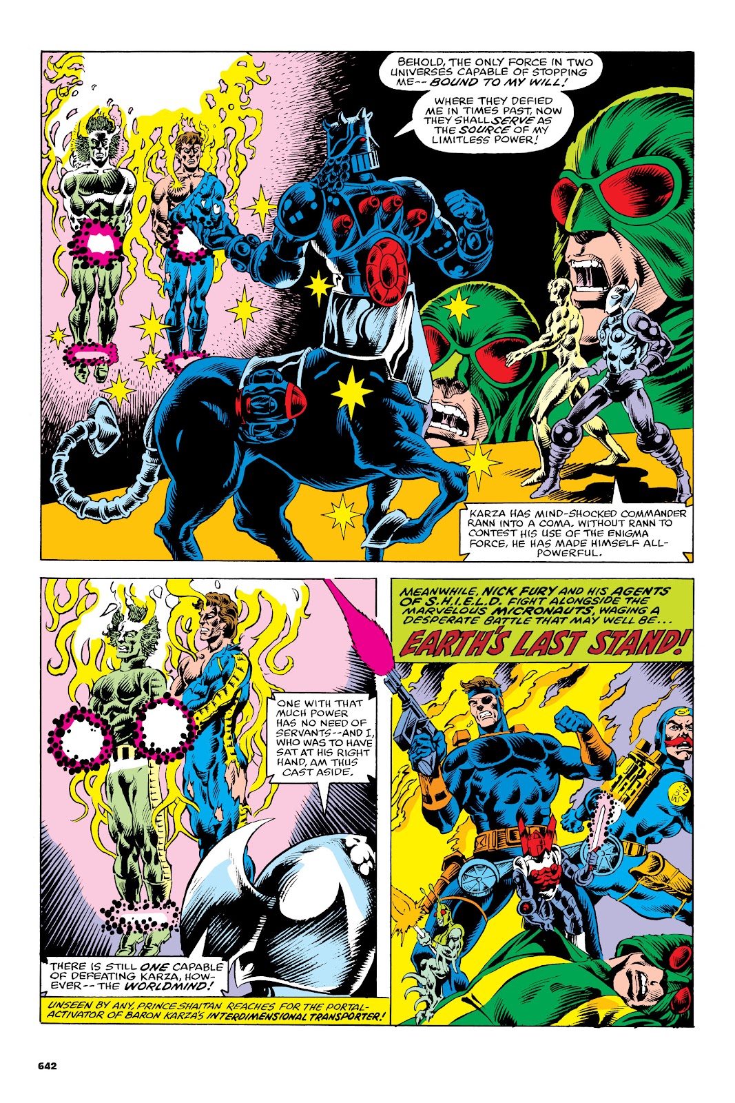 Micronauts: The Original Marvel Years Omnibus issue TPB (Part 3) - Page 151