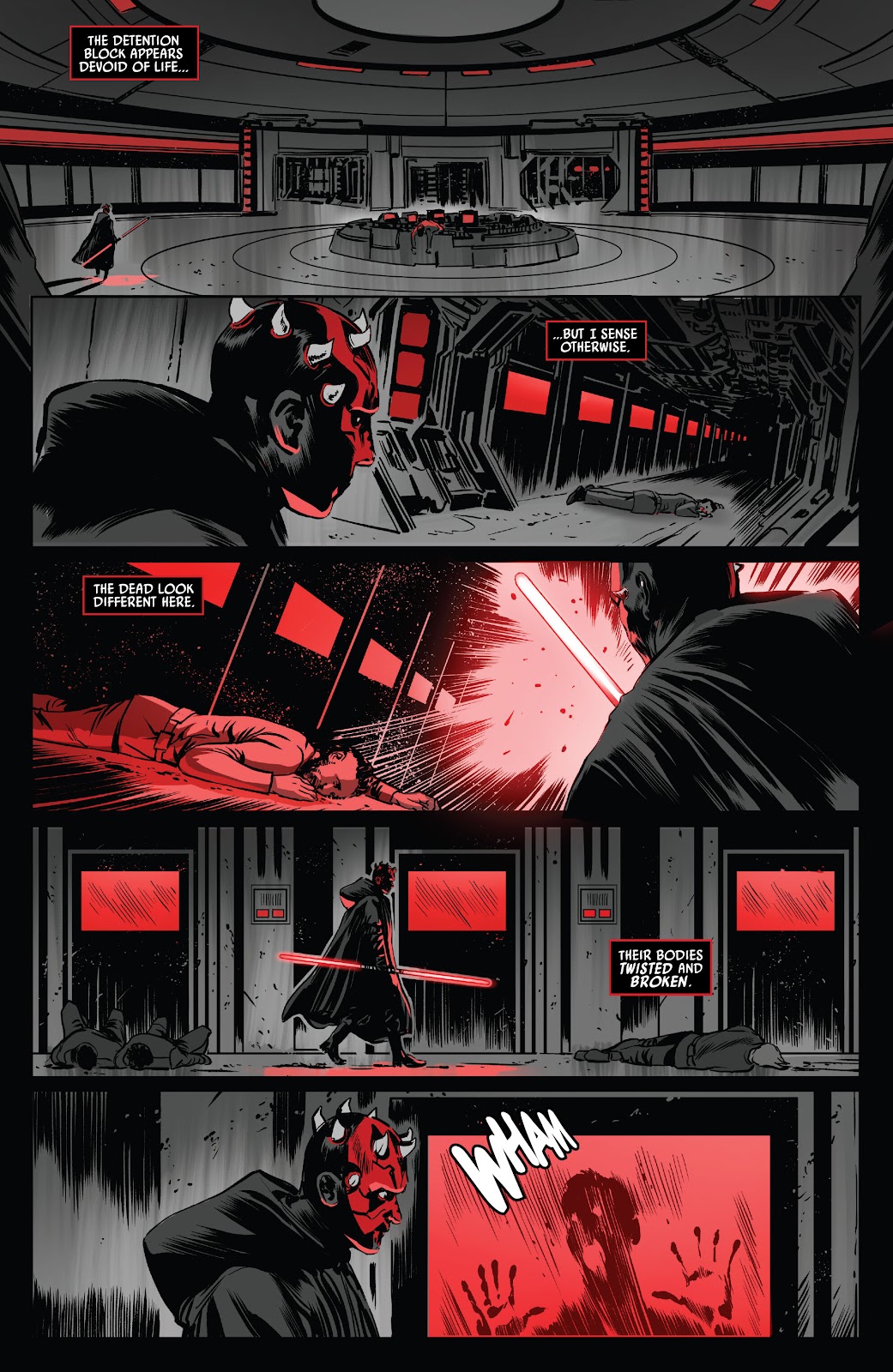Star Wars: Darth Maul - Black, White & Red issue 1 - Page 16
