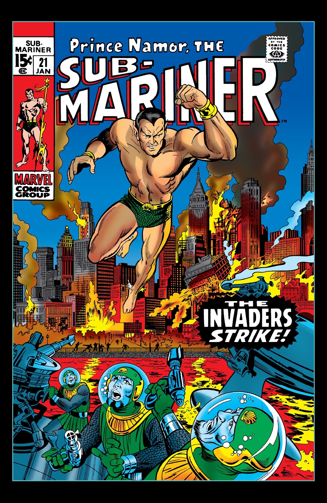 Namor, The Sub-Mariner Epic Collection: Enter The Sub-Mariner issue Who Strikes For Atlantis (Part 2) - Page 127