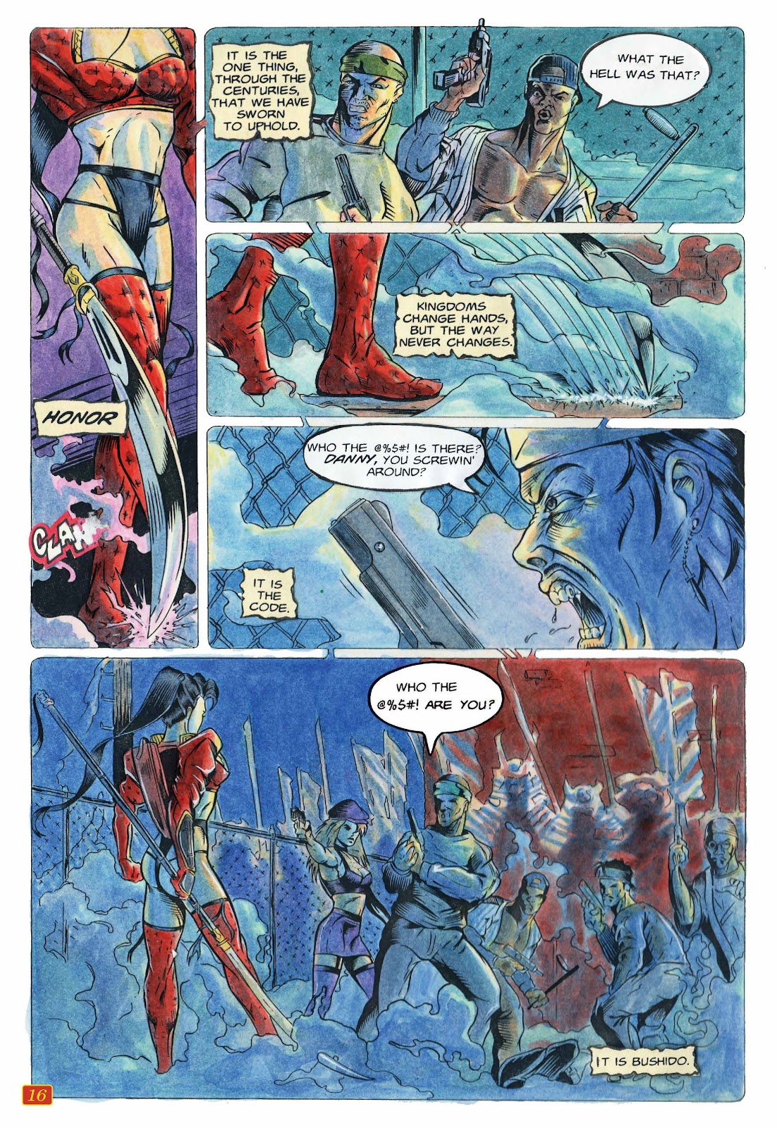 Shi: The Way of the Warrior – Original Art Edition issue TPB - Page 19