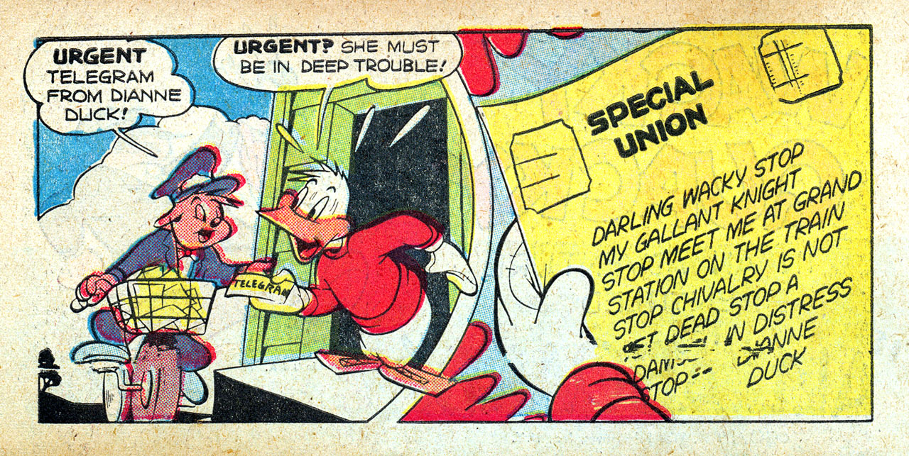 Wacky Quacky in an Adventure Entitled All Aboard issue Full - Page 2
