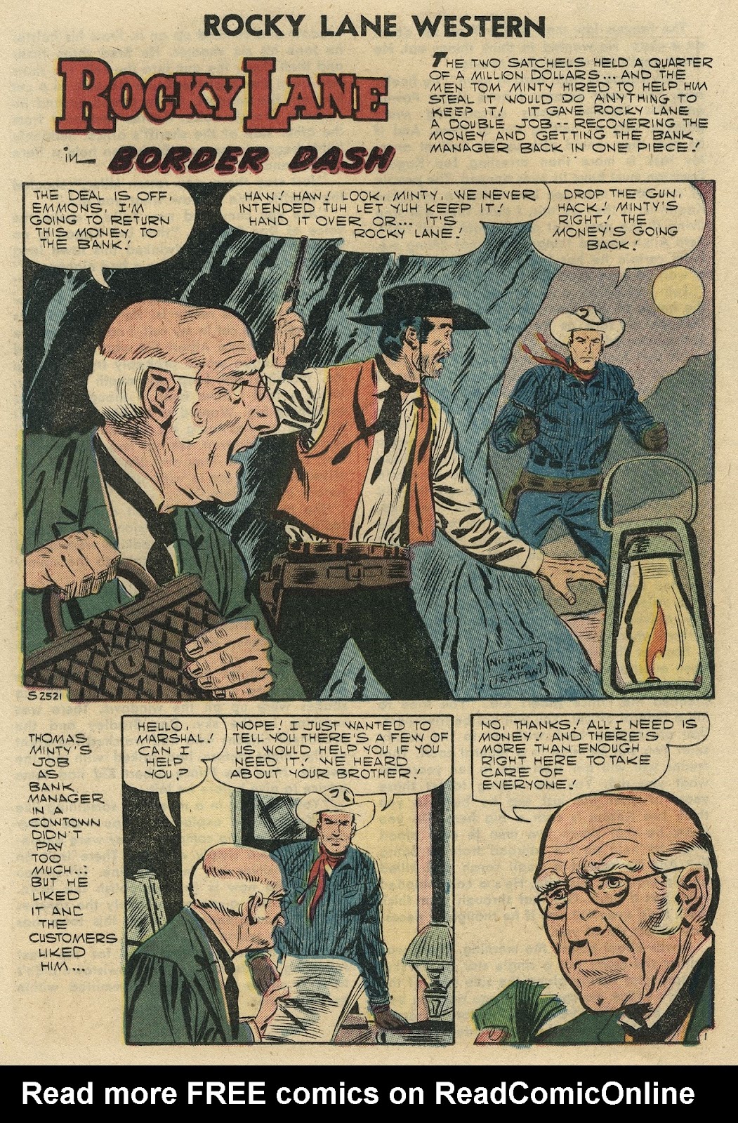 Rocky Lane Western (1954) issue 78 - Page 20