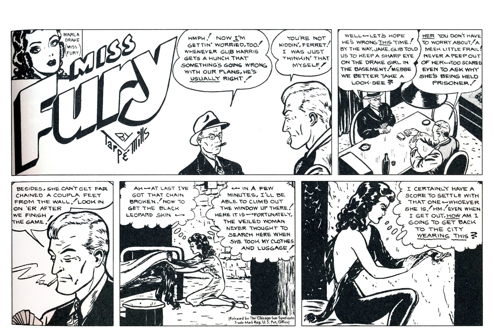 Miss Fury Sensational Sundays 1944-1949 issue TPB (Part 2) - Page 41