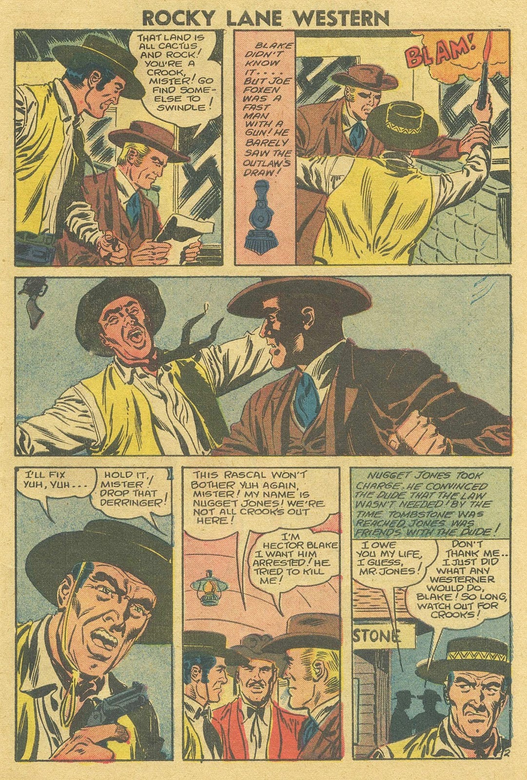 Rocky Lane Western (1954) issue 81 - Page 27