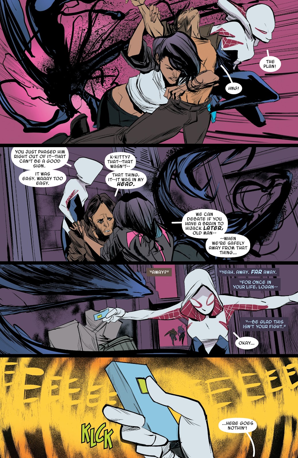 Spider-Gwen: Ghost-Spider Modern Era Epic Collection: Edge of Spider-Verse issue Weapon of Choice (Part 2) - Page 174