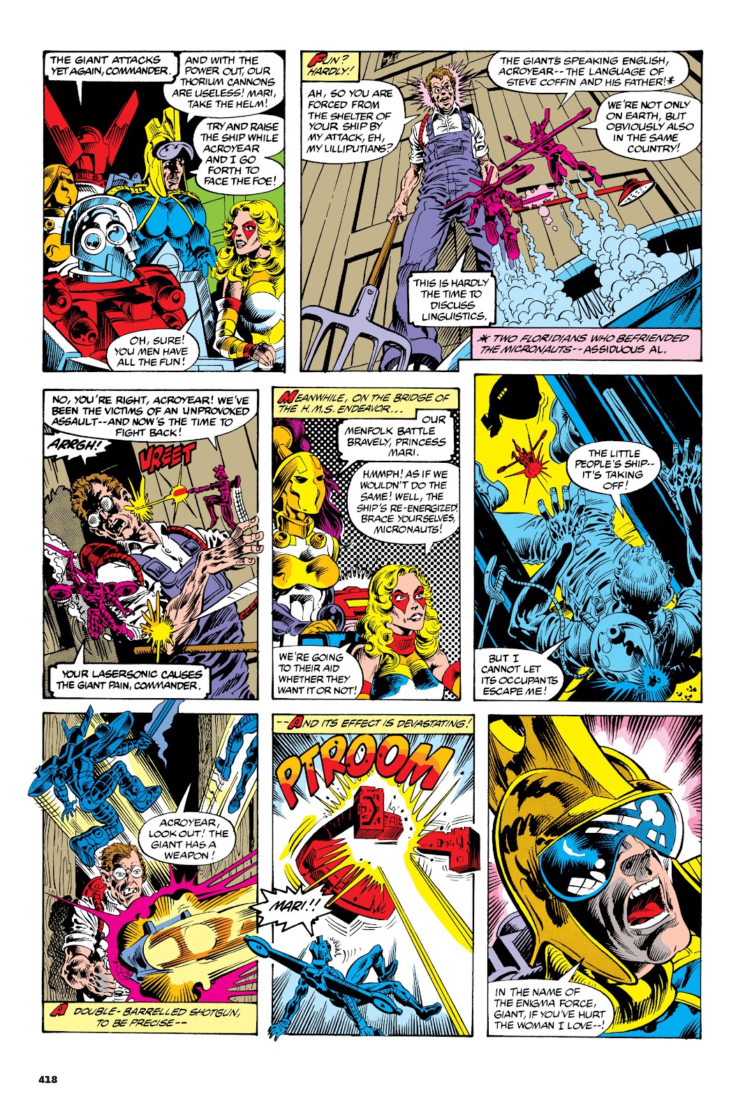 Micronauts: The Original Marvel Years Omnibus issue TPB (Part 2) - Page 156