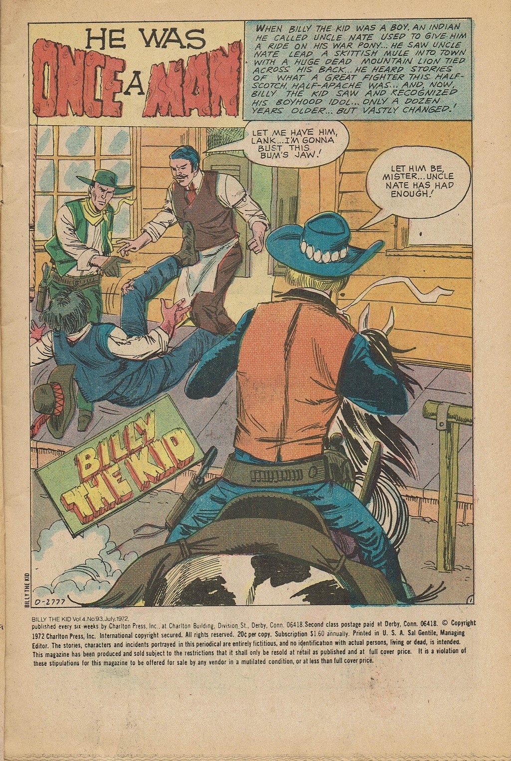 Billy the Kid issue 93 - Page 3