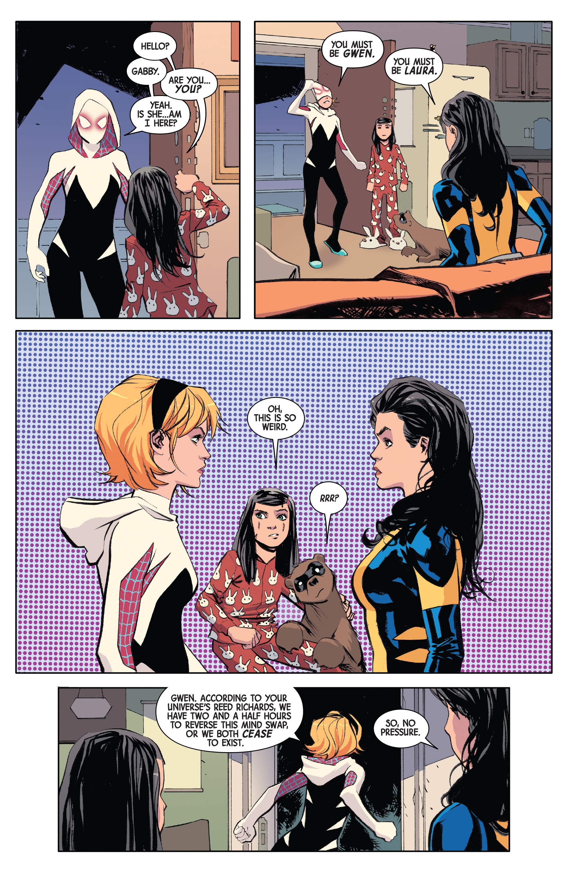 Spider-Gwen: Ghost-Spider - Edge of Spider-Verse (Modern Era Epic Collection) chapter 1 page 49