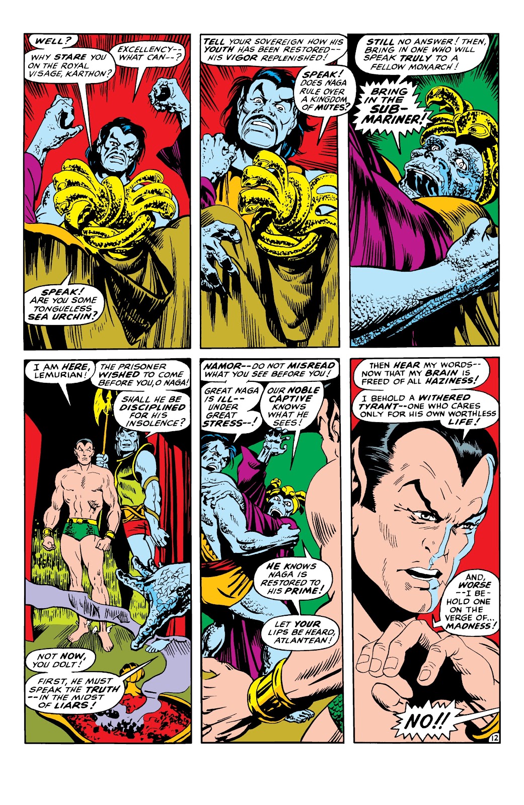 Namor, The Sub-Mariner Epic Collection: Enter The Sub-Mariner issue Who Strikes For Atlantis (Part 1) - Page 185