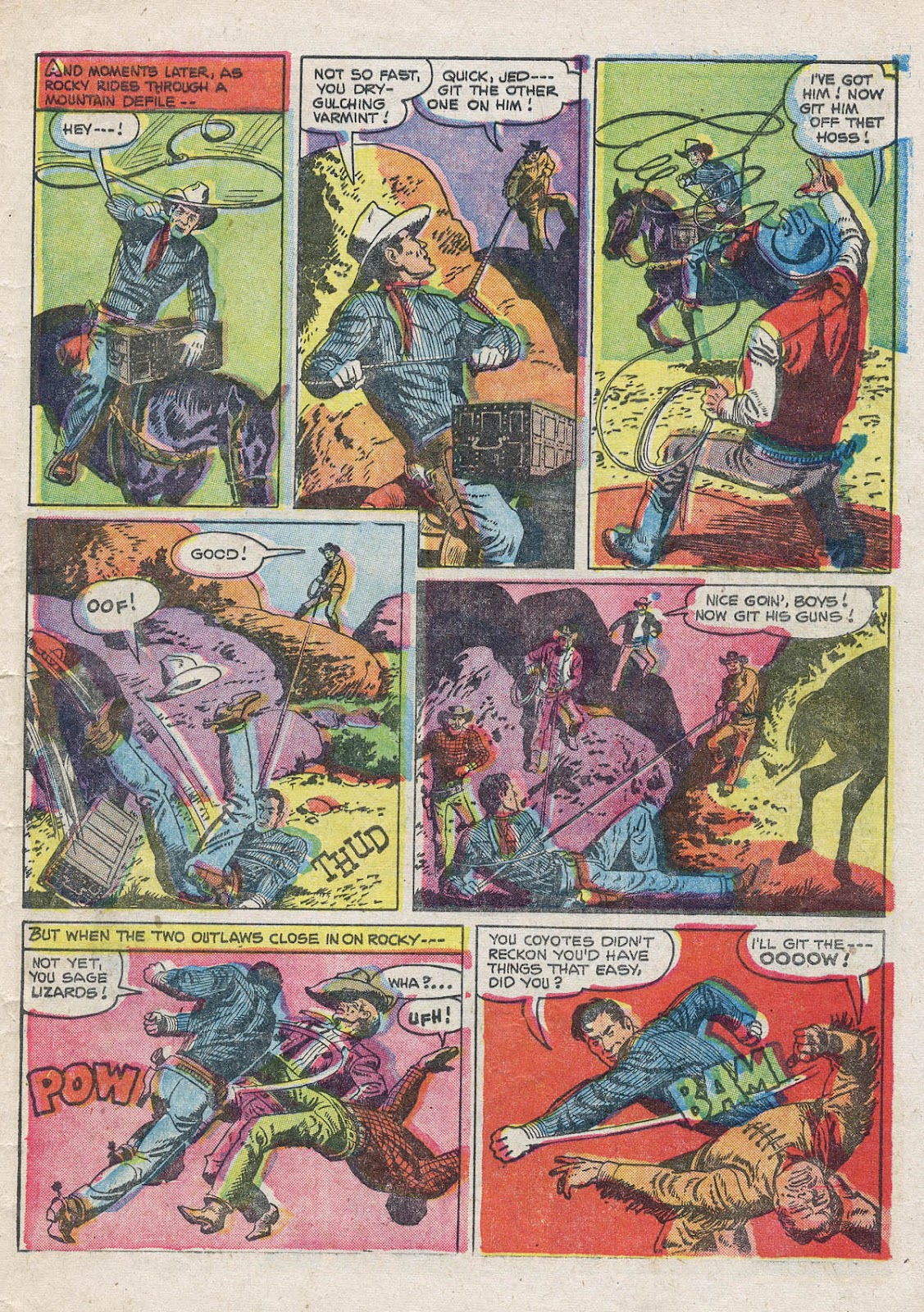 Rocky Lane Western (1954) issue 67 - Page 29