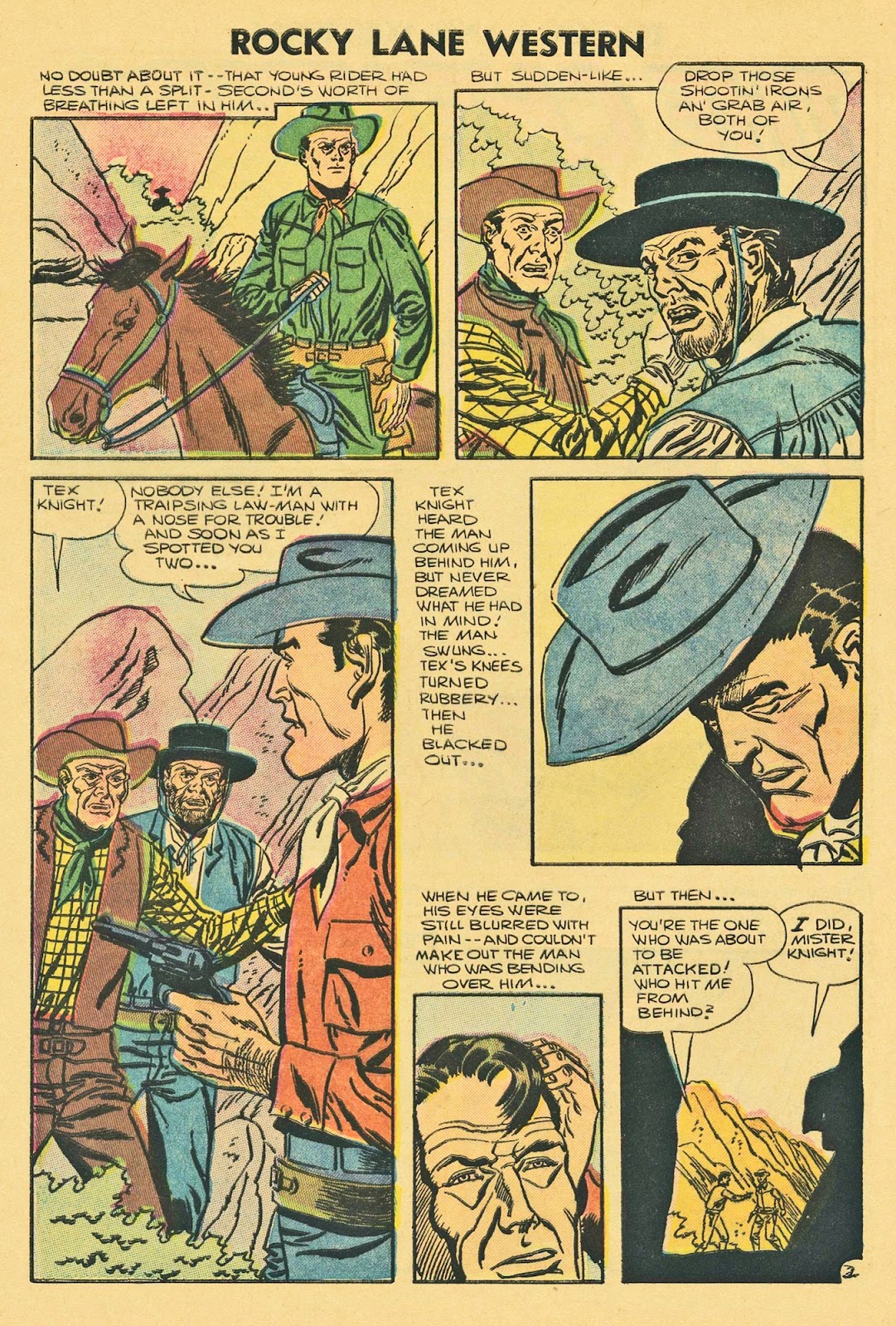 Rocky Lane Western (1954) issue 73 - Page 28