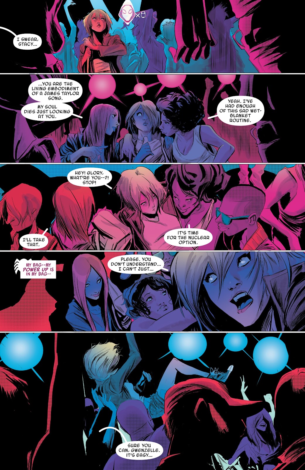 Spider-Gwen: Ghost-Spider Modern Era Epic Collection: Edge of Spider-Verse issue Weapon of Choice (Part 1) - Page 76