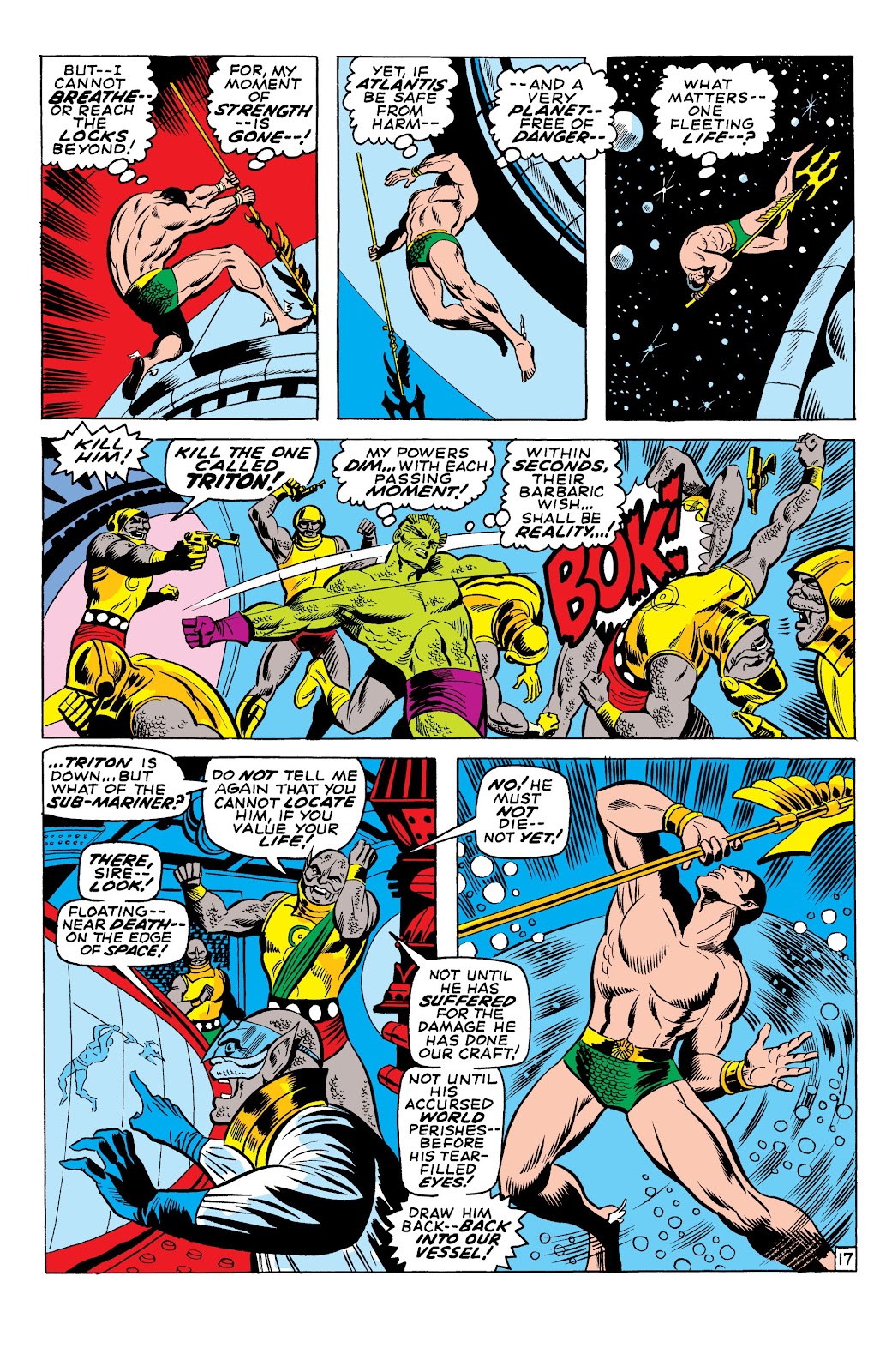 Namor, The Sub-Mariner Epic Collection: Enter The Sub-Mariner issue Who Strikes For Atlantis (Part 2) - Page 81