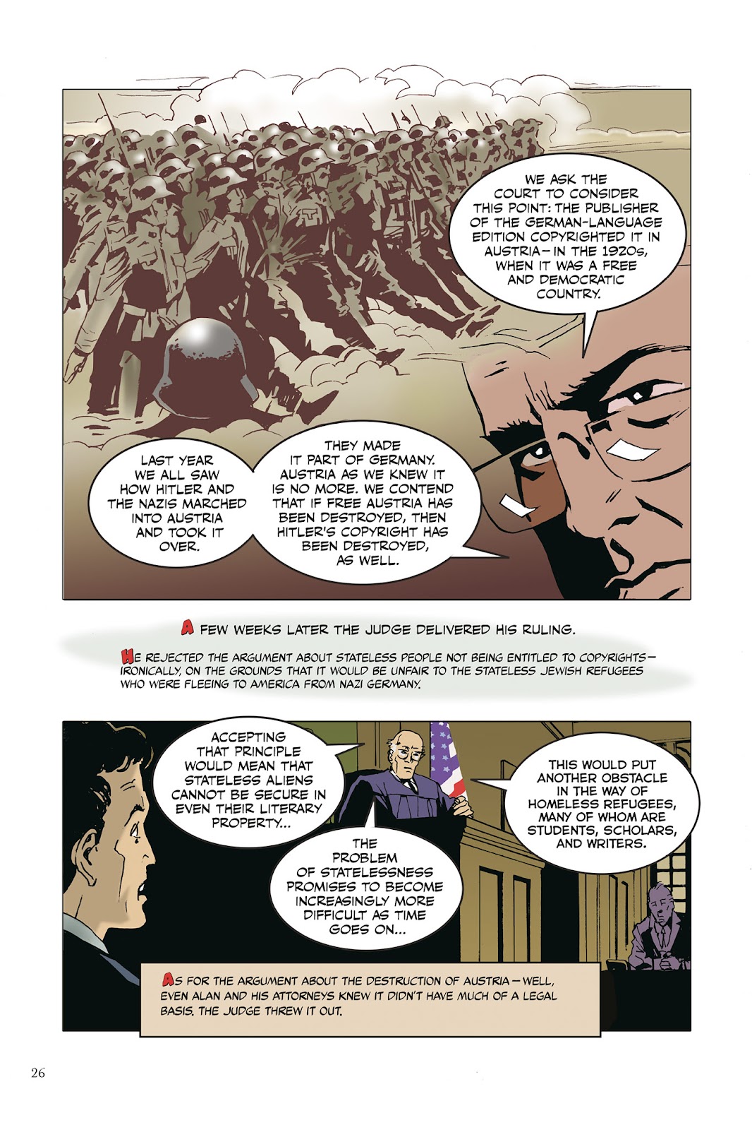 Whistleblowers: Four Who Fought to Expose the Holocaust to America issue TPB - Page 24