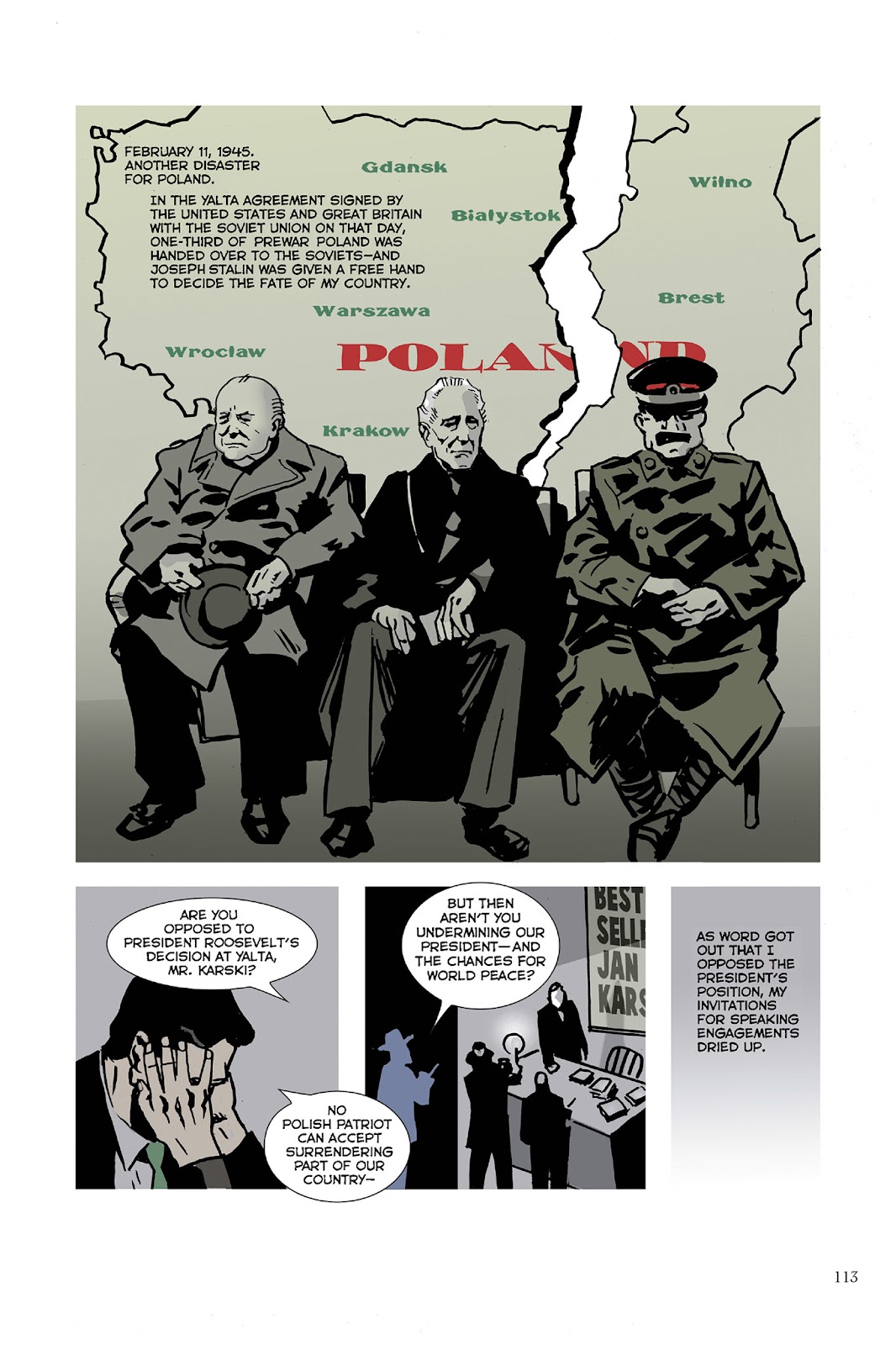 Whistleblowers: Four Who Fought to Expose the Holocaust to America issue TPB - Page 108