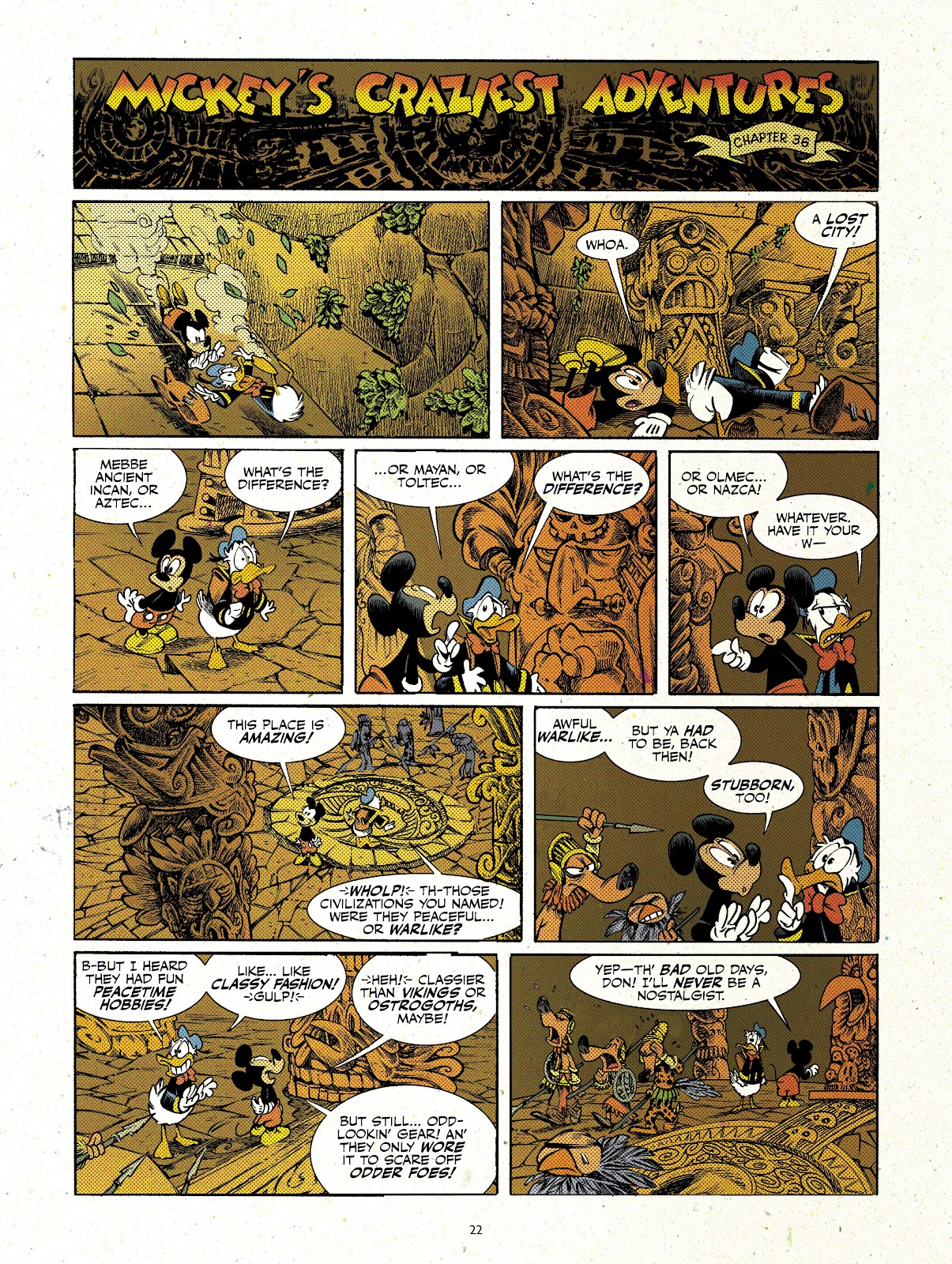 Walt Disney's Mickey and Donald Mickey's Craziest Adventures issue Full - Page 22